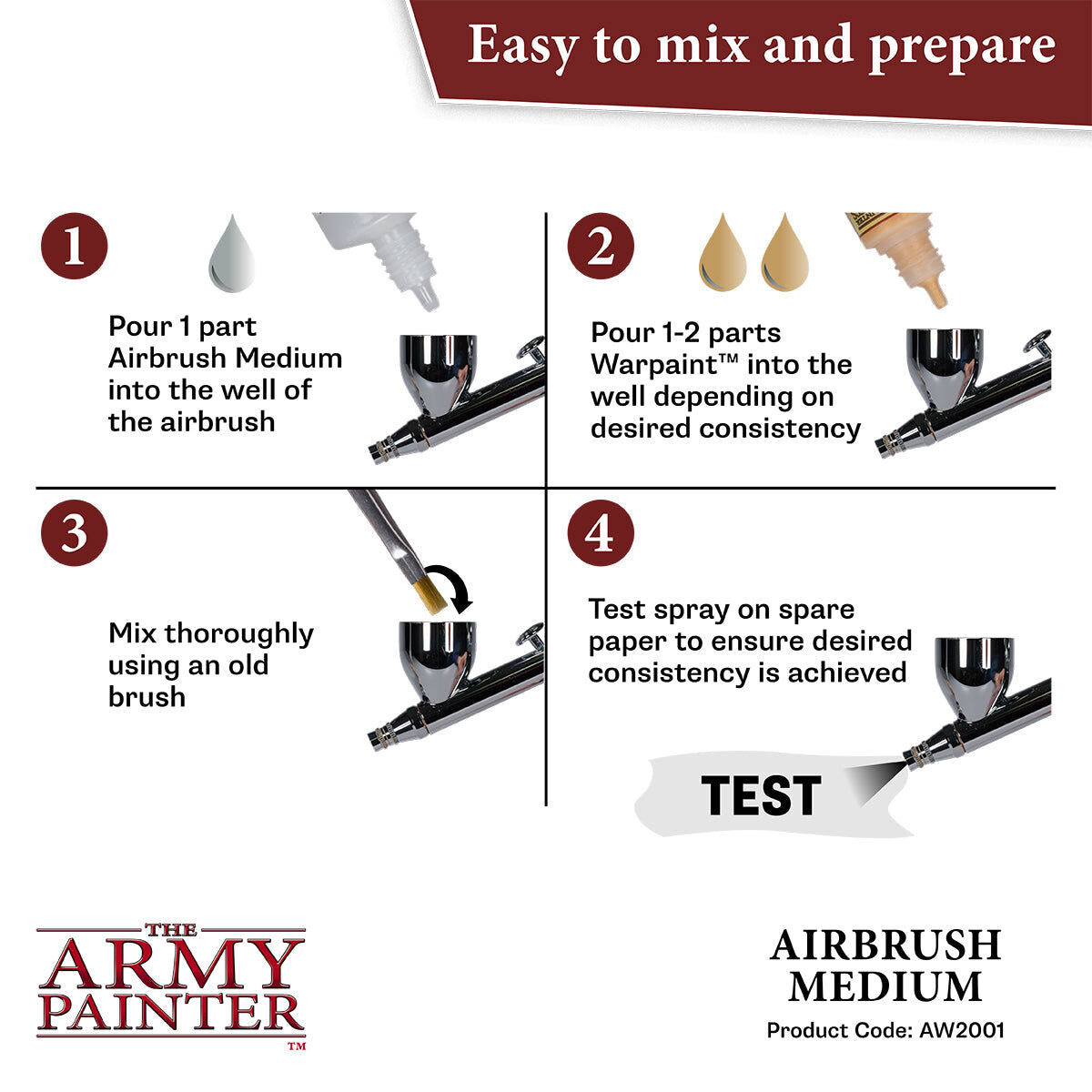 The Army Painter - Airbrush Medium - Warpaints Air