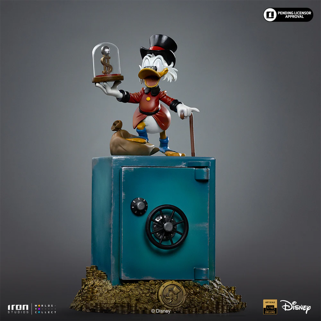 Iron Studios | Uncle Scrooge Mcduck And Nephews - Duck Tales | Art Scale 1/10