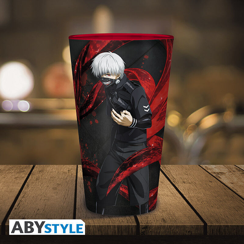 Tokyo Ghoul | Kaneki & Mask | Large Glass (400ml)