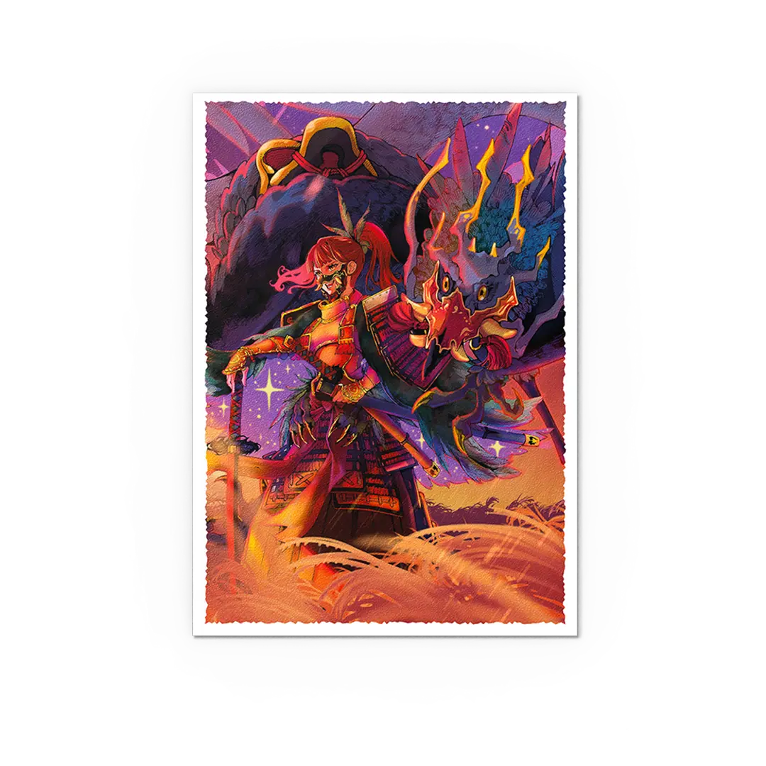Dragon Shield: The Fallen - Matte Art Sleeves - Japanese Size