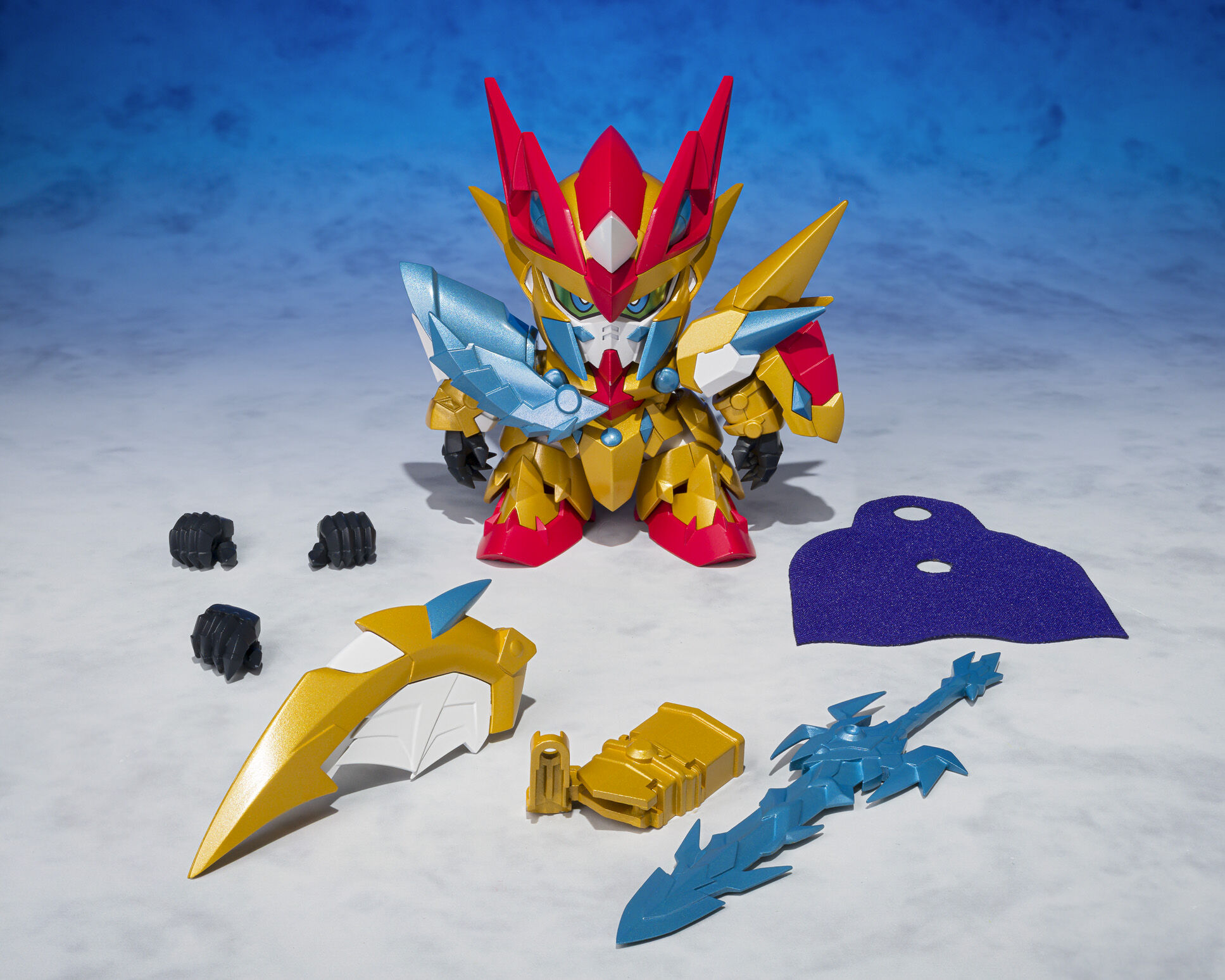 Tamashii Nations | Holy Dragon Knight Zero Gundam (8cm) | Ganso SD Gundam World Mobile Suit Gundam