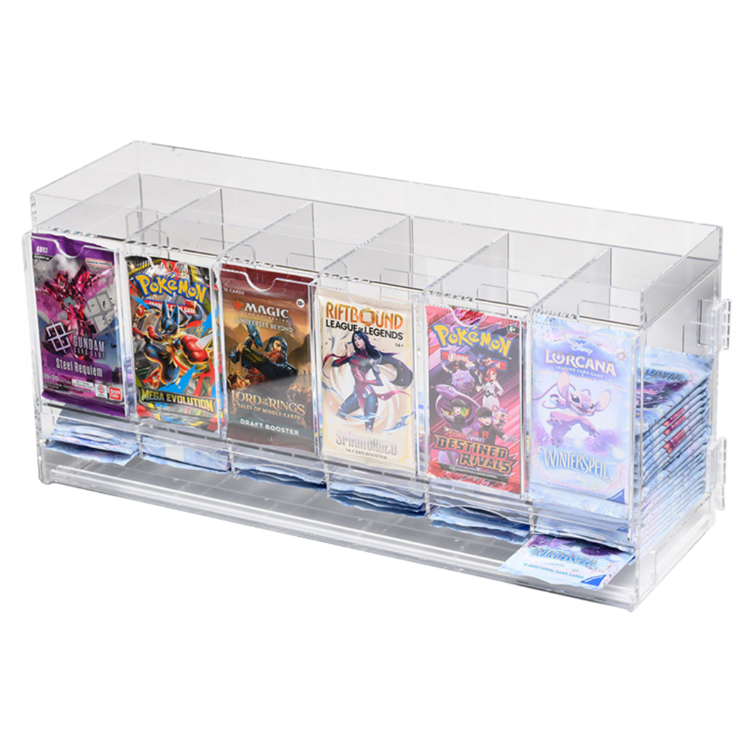 The Acrylic Box | 6-Slot Pack Dispenser | Acryl Dispenser