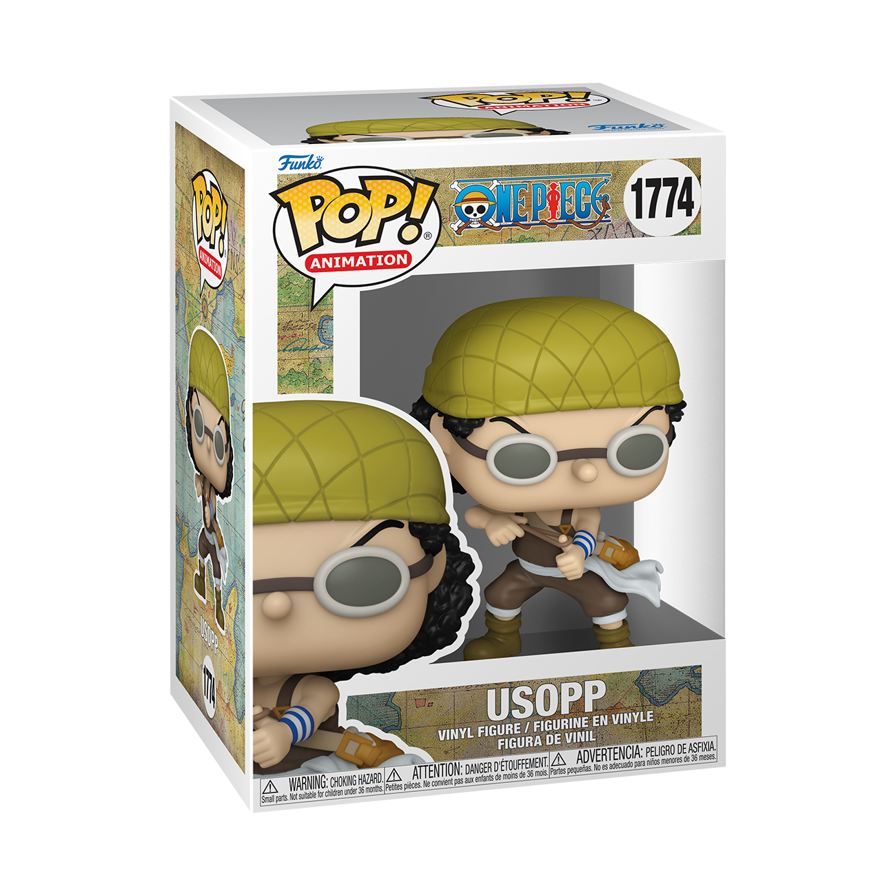 POP! Animation: Usopp with Rubber Band - One Piece