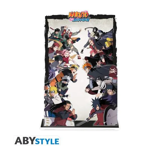 Naruto Shippuden | Group Fight | Acryl® Diorama