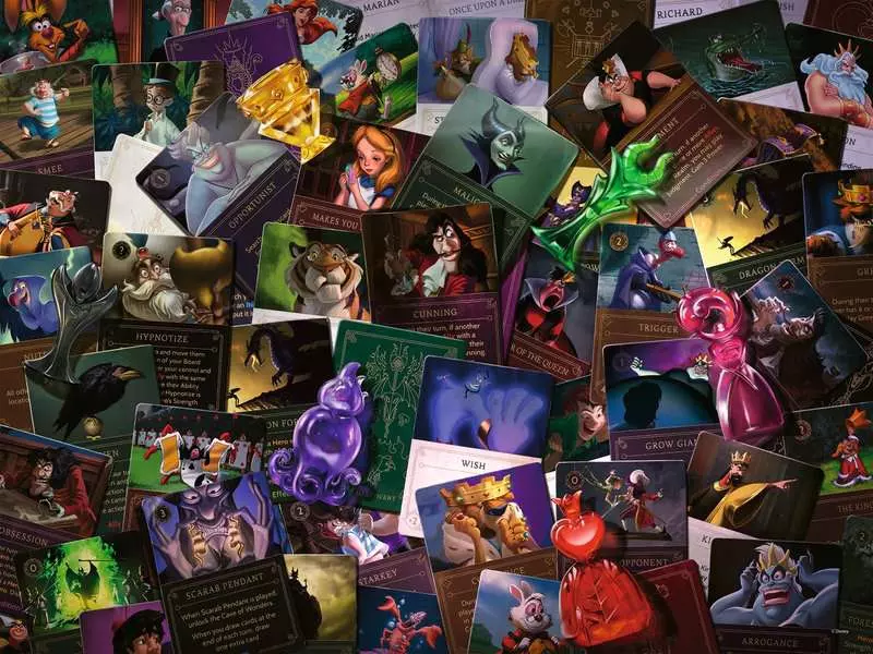 Ravensburger | Disney Villainous Alle Bösewichte an einem Ort | 2000 Teile Puzzle