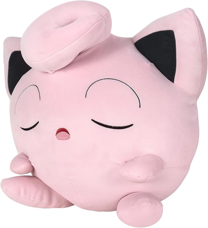 Jazwares: Pokémon sleeping Jigglypuff - Plush 45cm
