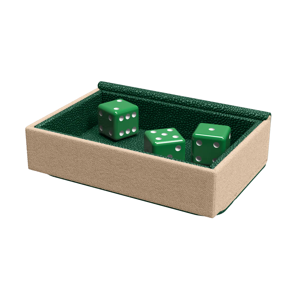 Dragon Shield | Green & Sand | Dragon Tray