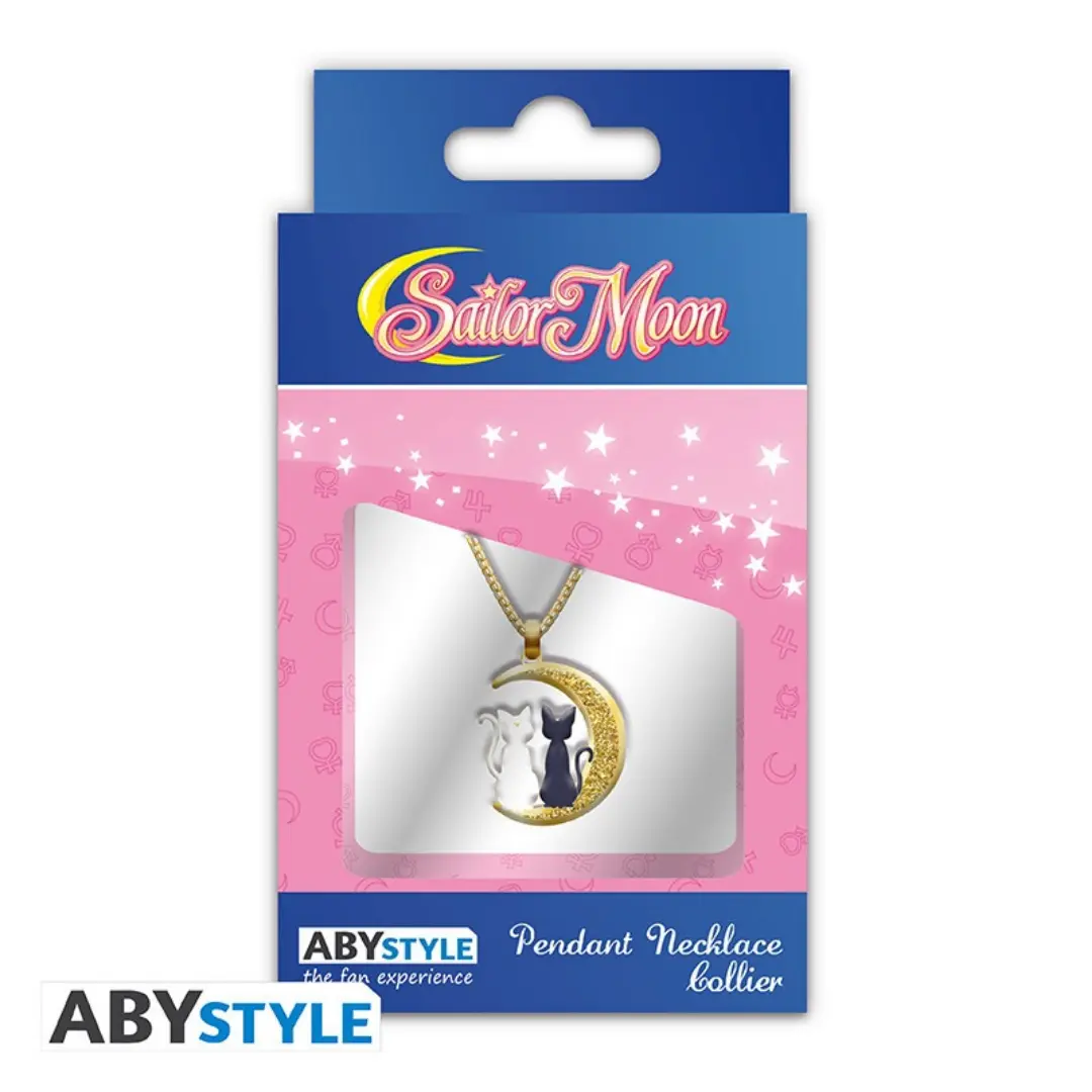 Abysse | Sailor Moon | Cats on the Moon Necklace