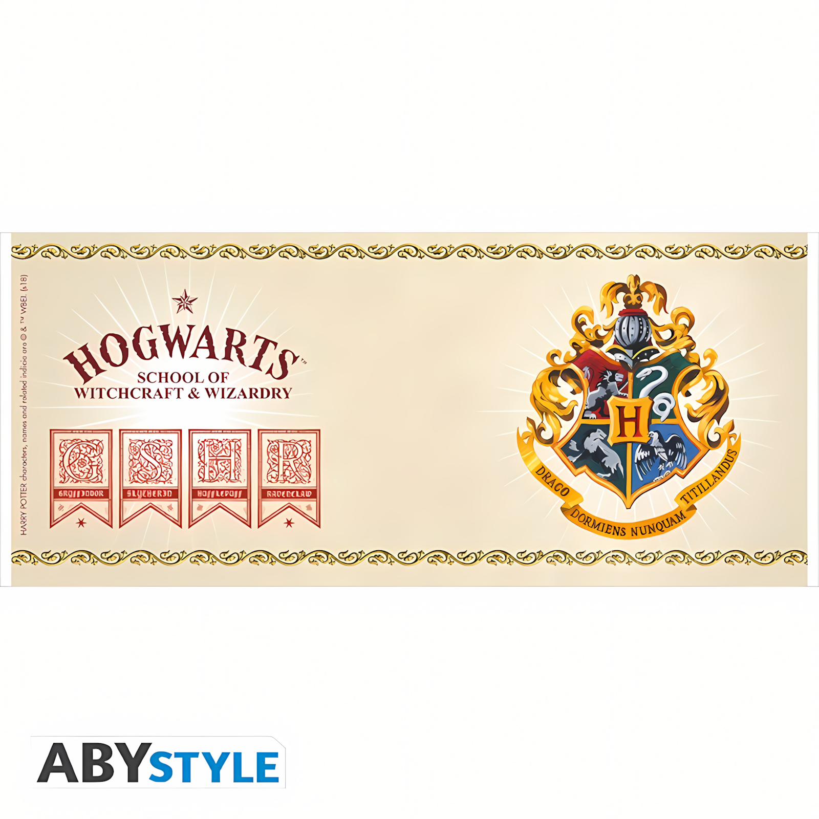 Abysse: Harry Potter - Mug (320ml) - The 4 Houses