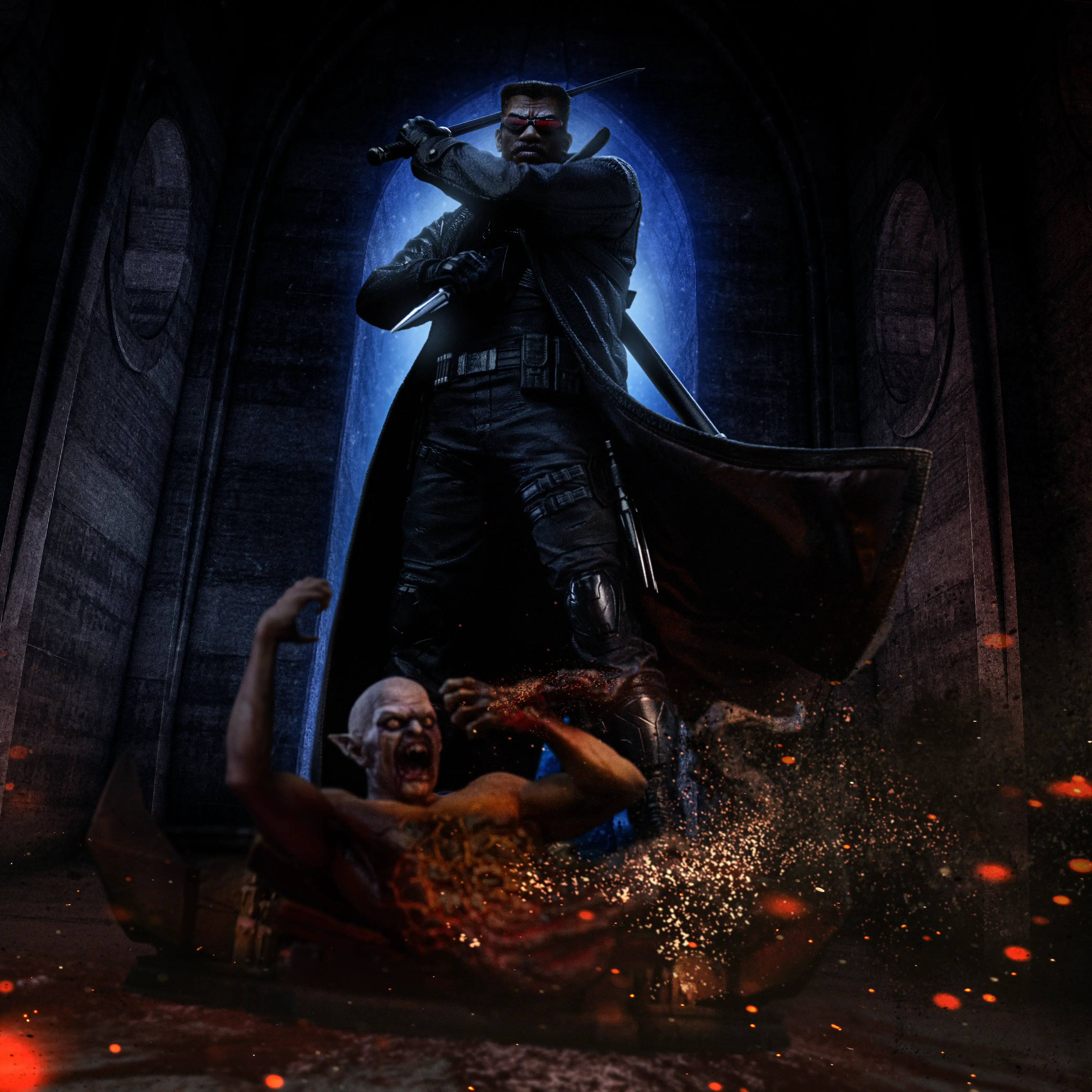 Iron Studios: Marvel Comics - Blade - Art Scale 1/10