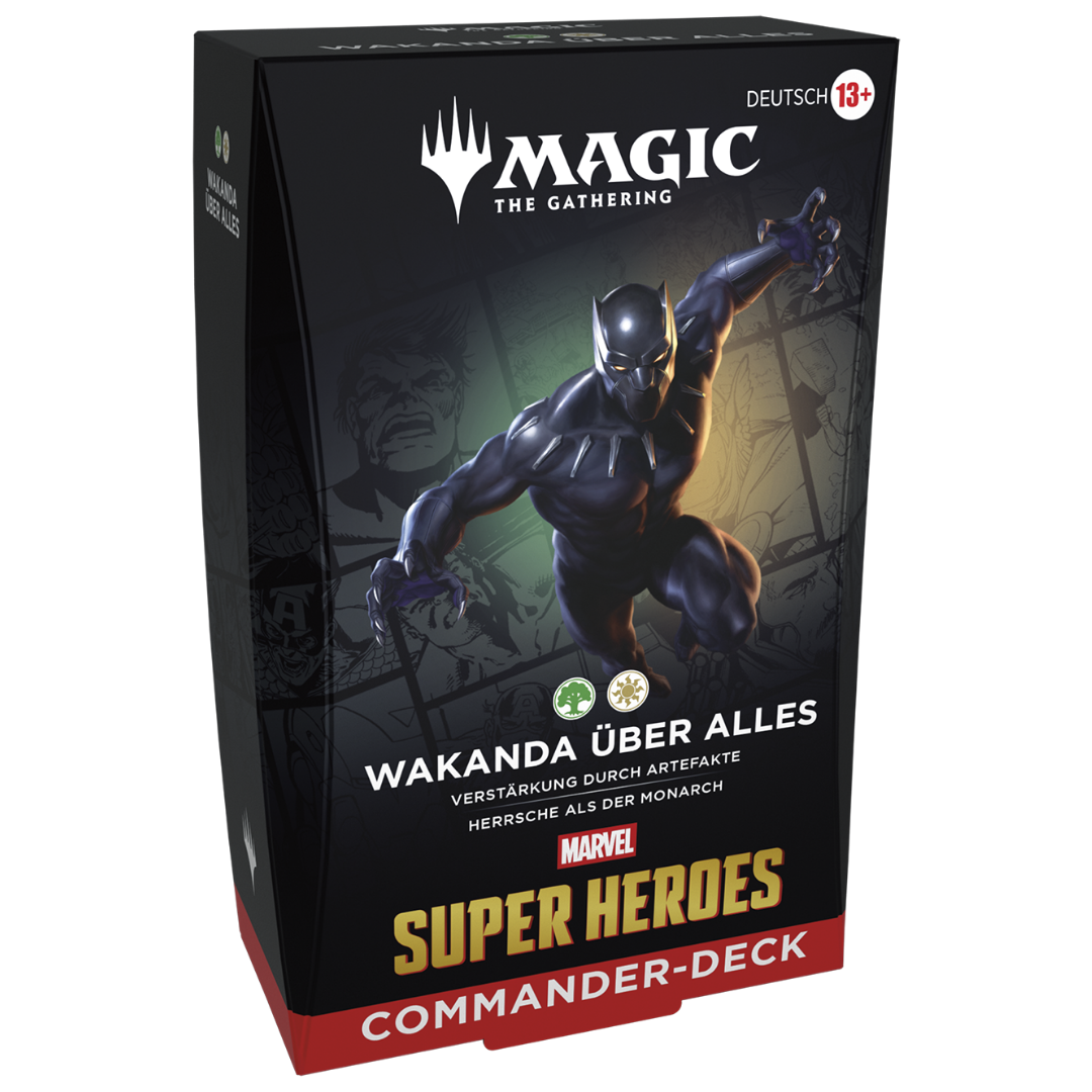 Magic: The Gathering | Marvel Super Heroes | Commander Decks (4) (DE)