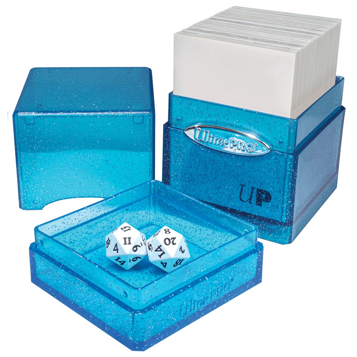 Ultra Pro - Satin Tower - Glitter Blue
