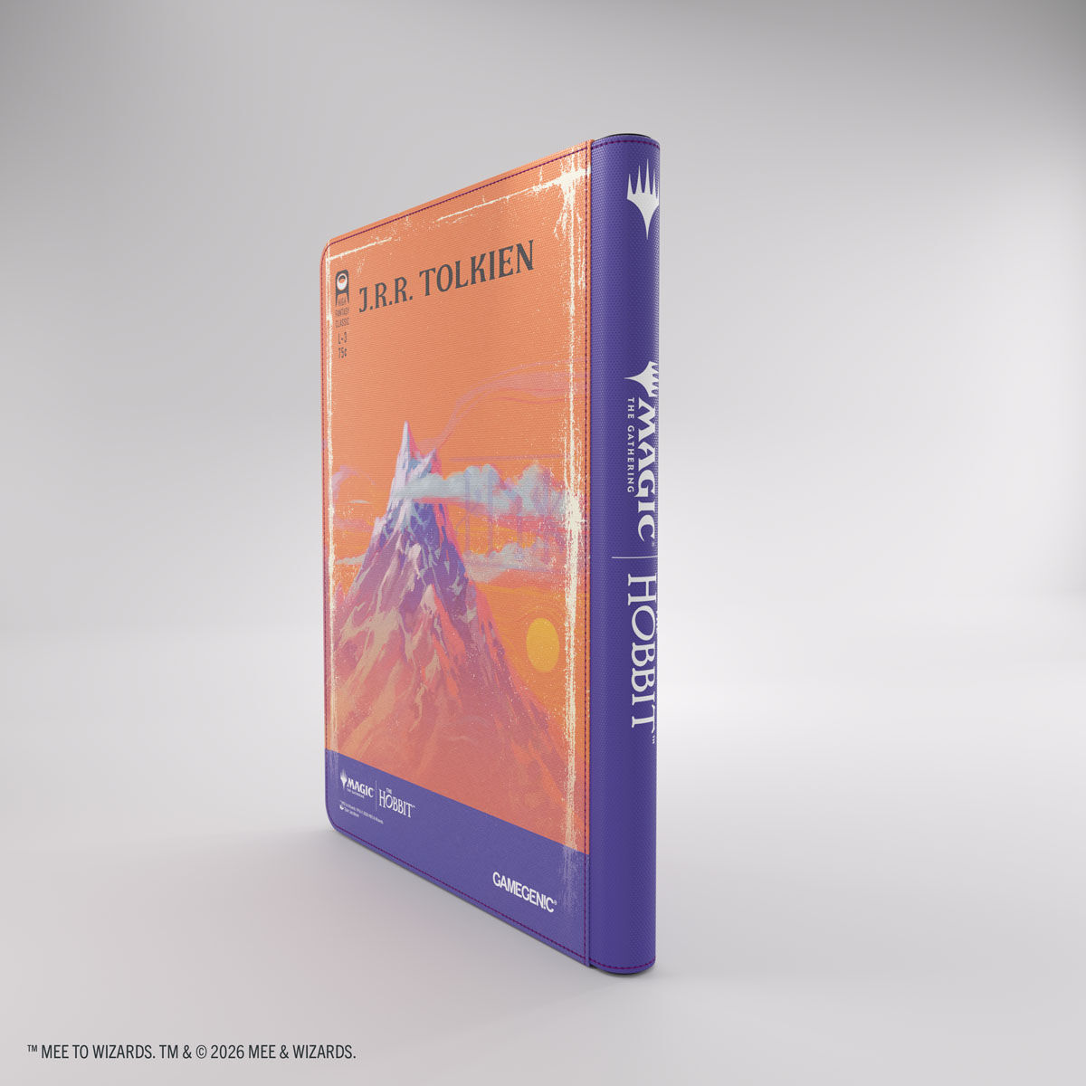 Gamegenic | MTG: The Hobbit - Gollum, Riddle Master / The Lonely Mountain | Zip-Up Album 18-Pocket