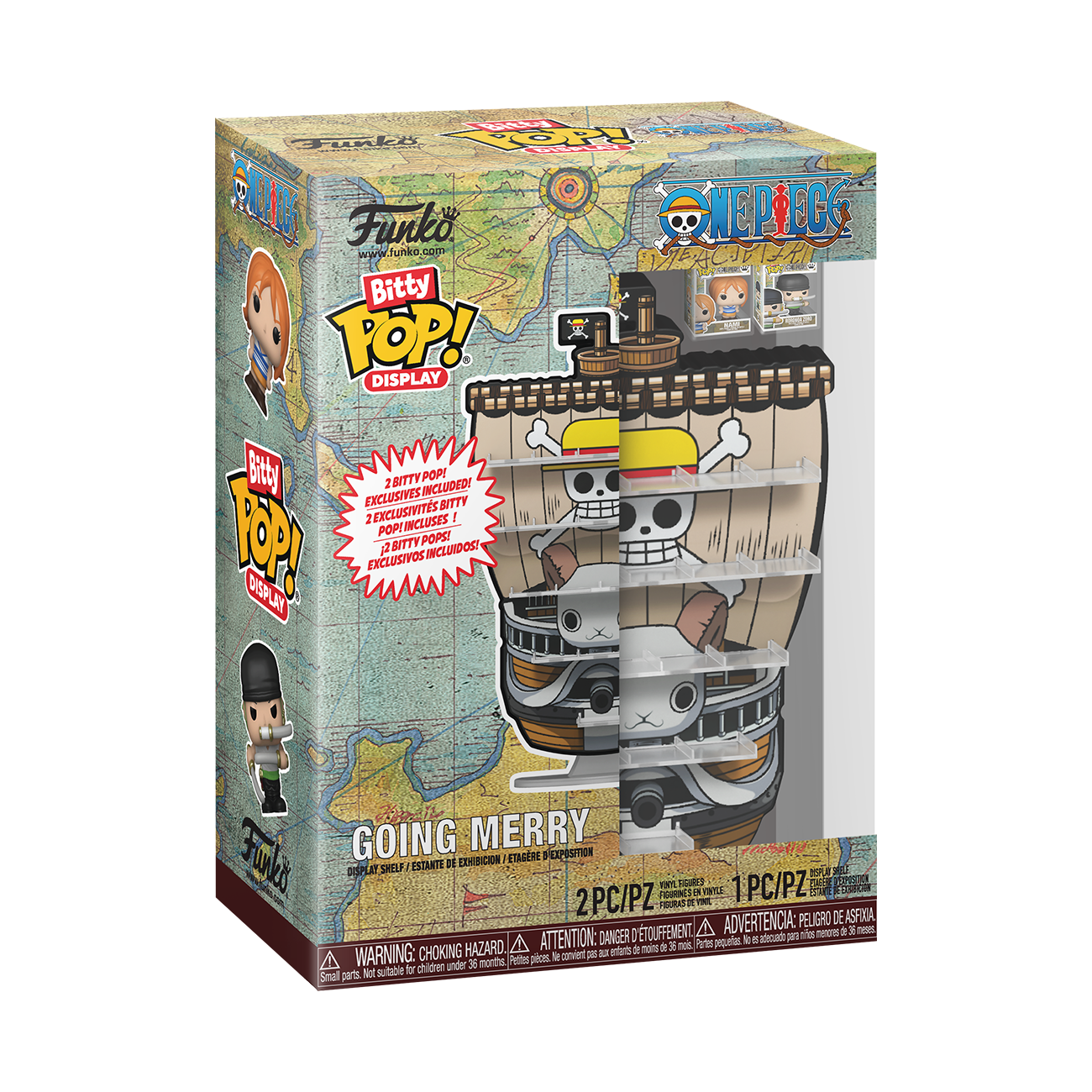 Bitty Pop! Display | Going Merry | One Piece
