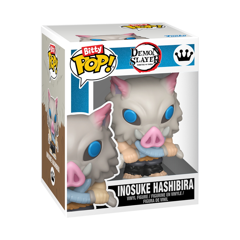 Bitty POP 2 Pack | Inosuke & Zenitsu 2pk | Demon Slayer S1