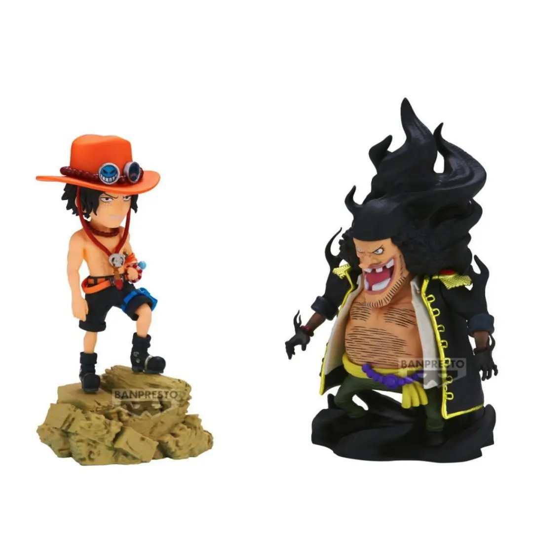 Banpresto | Portcas D. Ace VS Marshall D. Teach WCF Log Stories (8cm) | One Piece