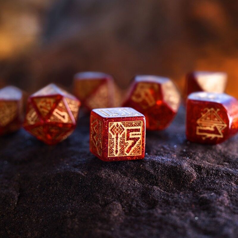 Q Workshop | Jewels | Dwarven Dice Set