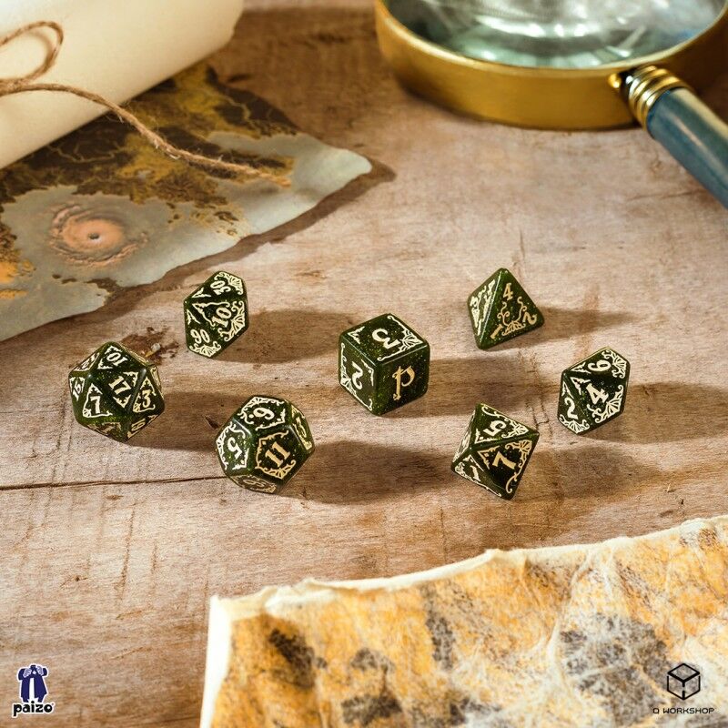 Q Workshop | Arcadia | Pathfinder Dice Set
