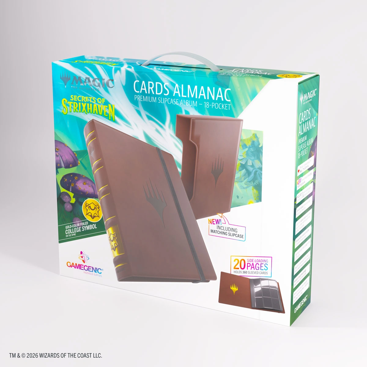 Gamegenic | Secrets of Strixhaven - Almanac FL3 | Binder 18P