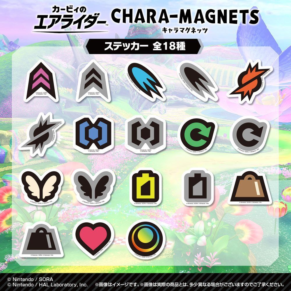 Shokugan | Kirby Air Riders Character (5cm) | Magnets & Gum (14pcs)