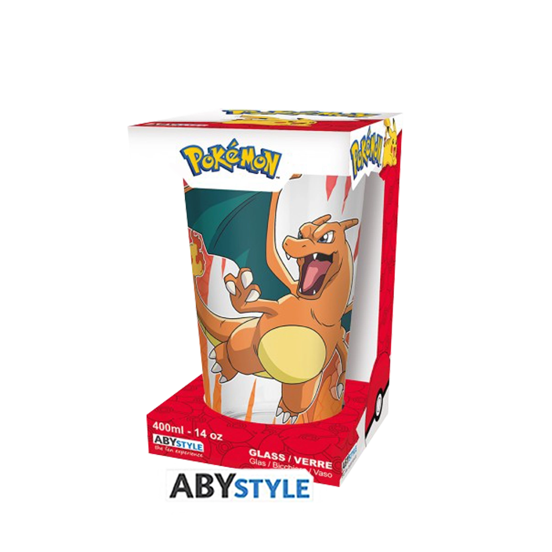 Abysse: Pokémon Charizard -Large Glass Premium (400ml)