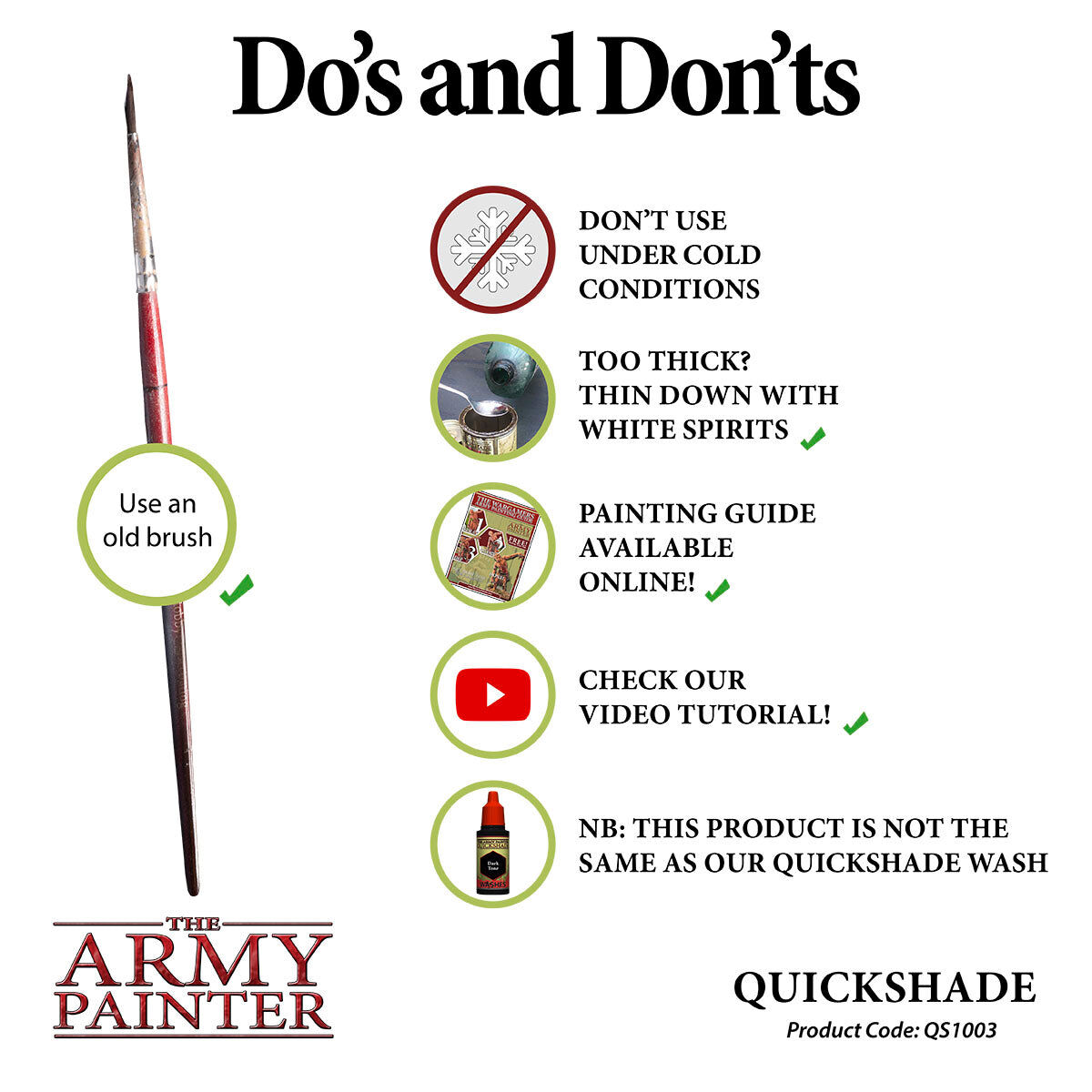 The Army Painter - Dark Tone - Quickshade Dip