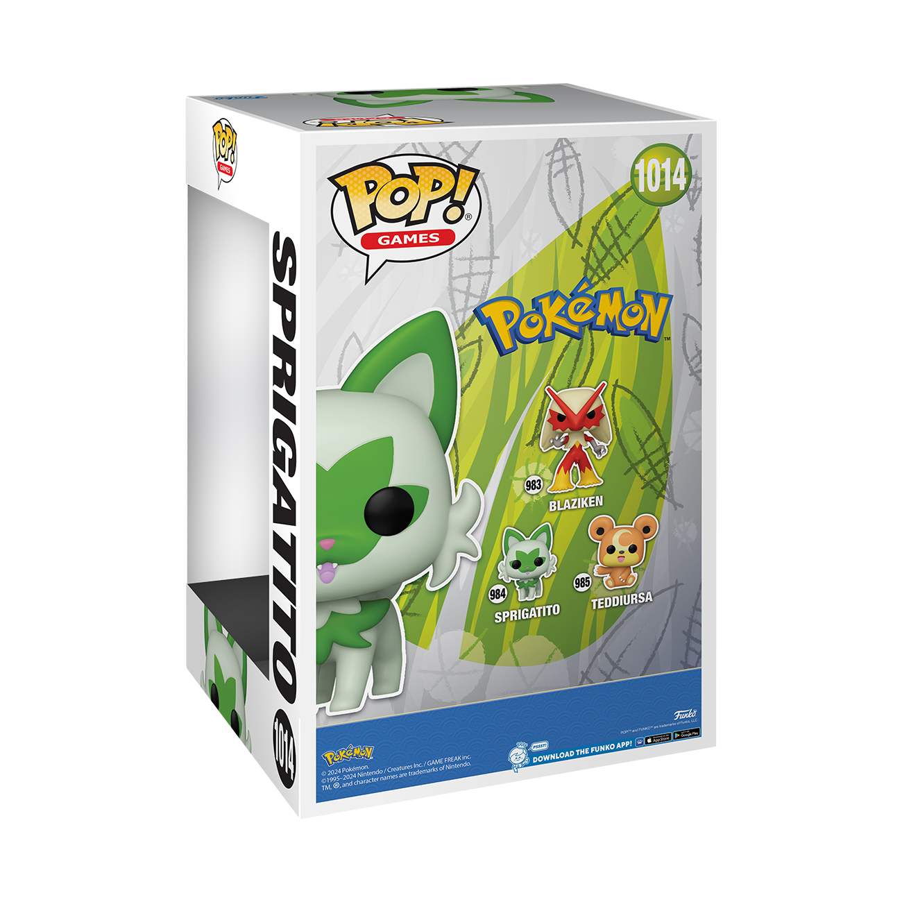 POP! Games: Sprigatito - Pokémon (Jumbo Sized)