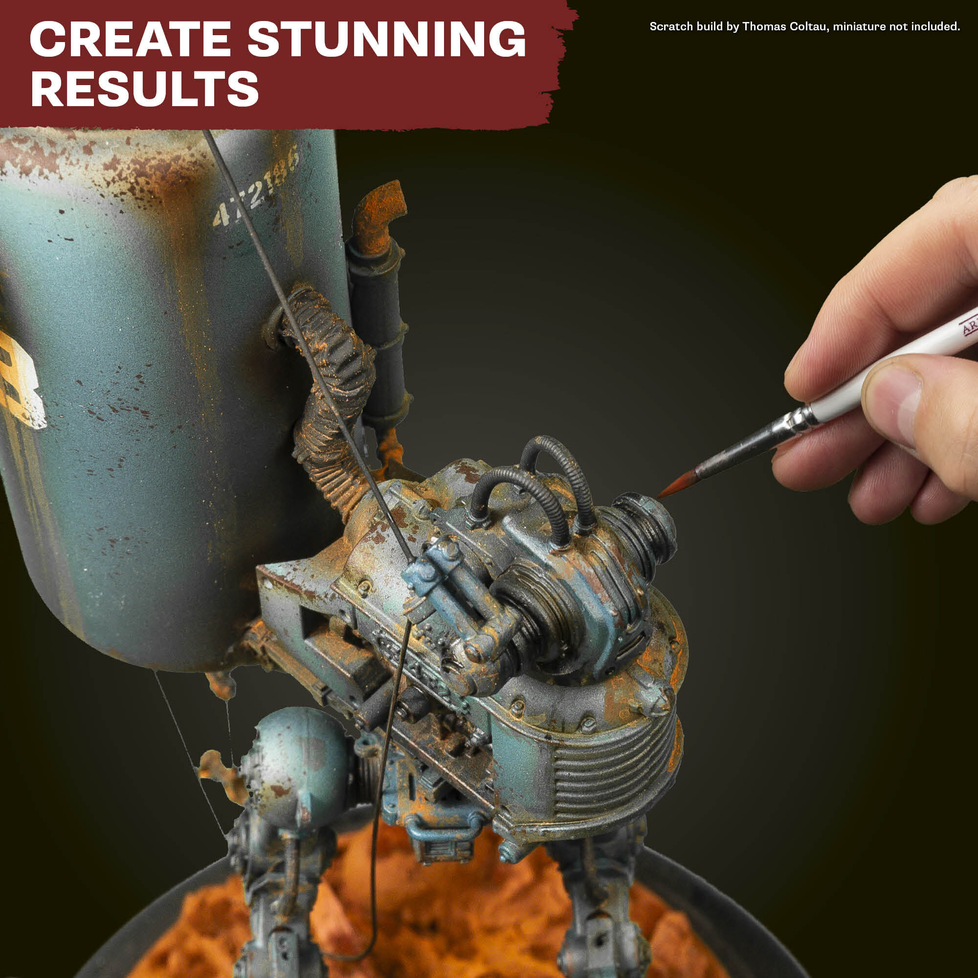 The Army Painter - Dark Rust - Warpaints Fanatic Effects