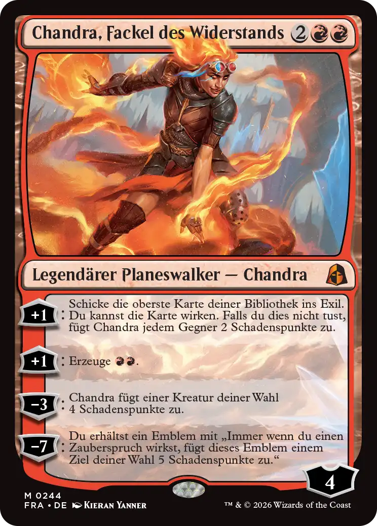 Chandra, Fackel des Widerstands