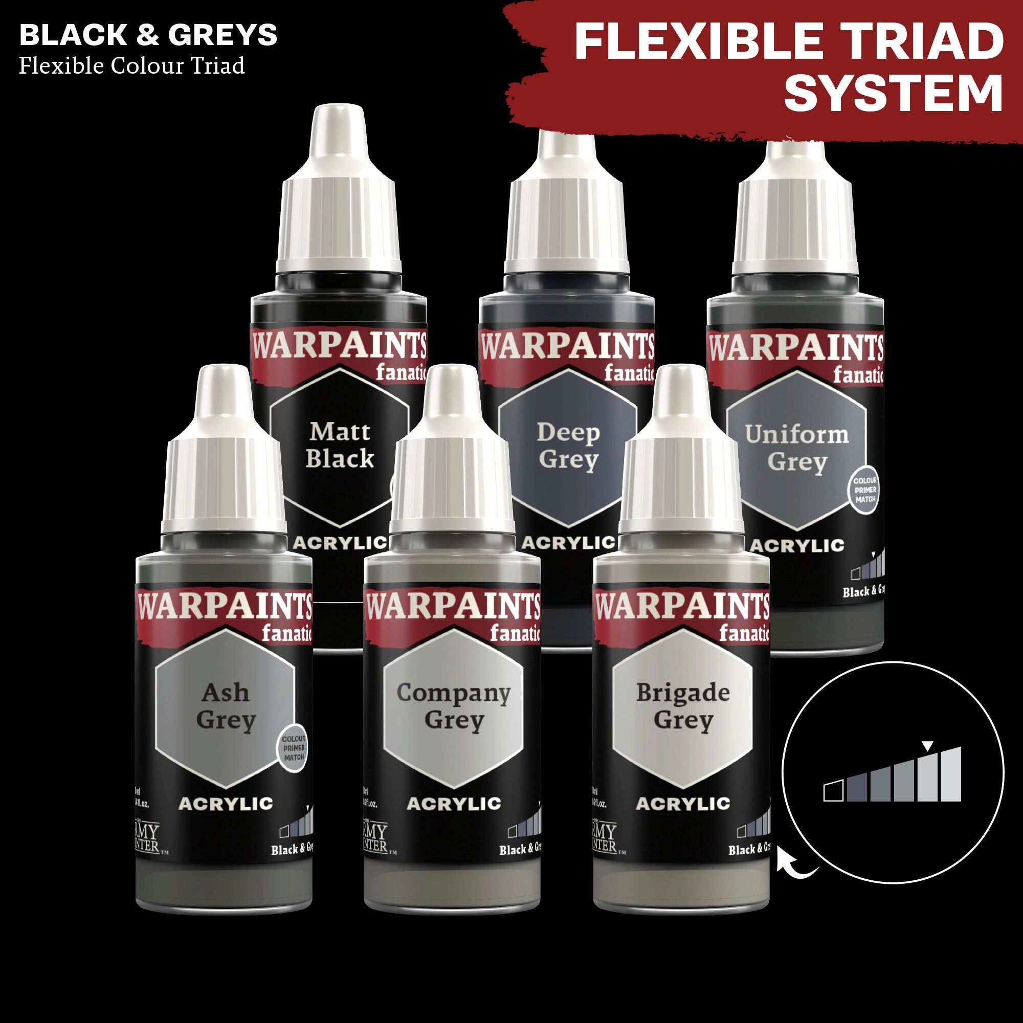 The Army Painter - Company Grey - Warpaints Fanatic