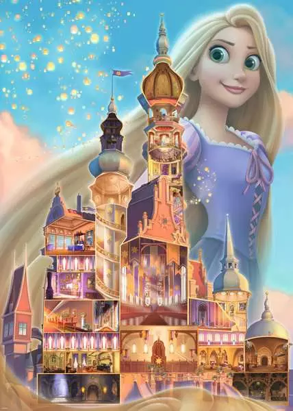 Ravensburger | Disney Castles Rapunzel | 1000 Teile Puzzle