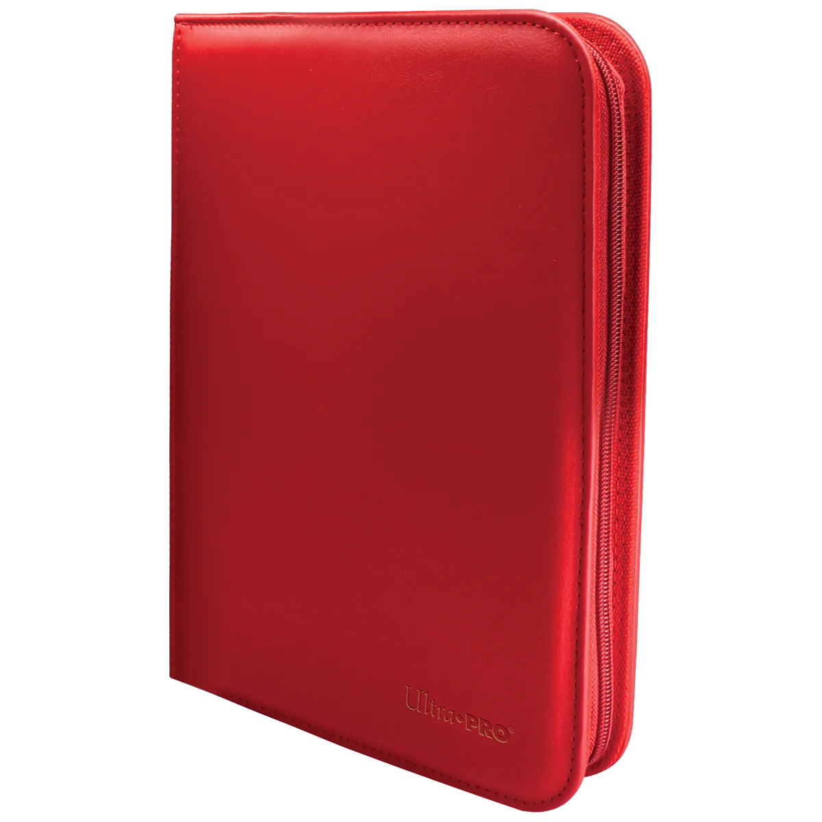 Ultra Pro | Vivid - Red | 4-Pocket Zippered PRO-Binder