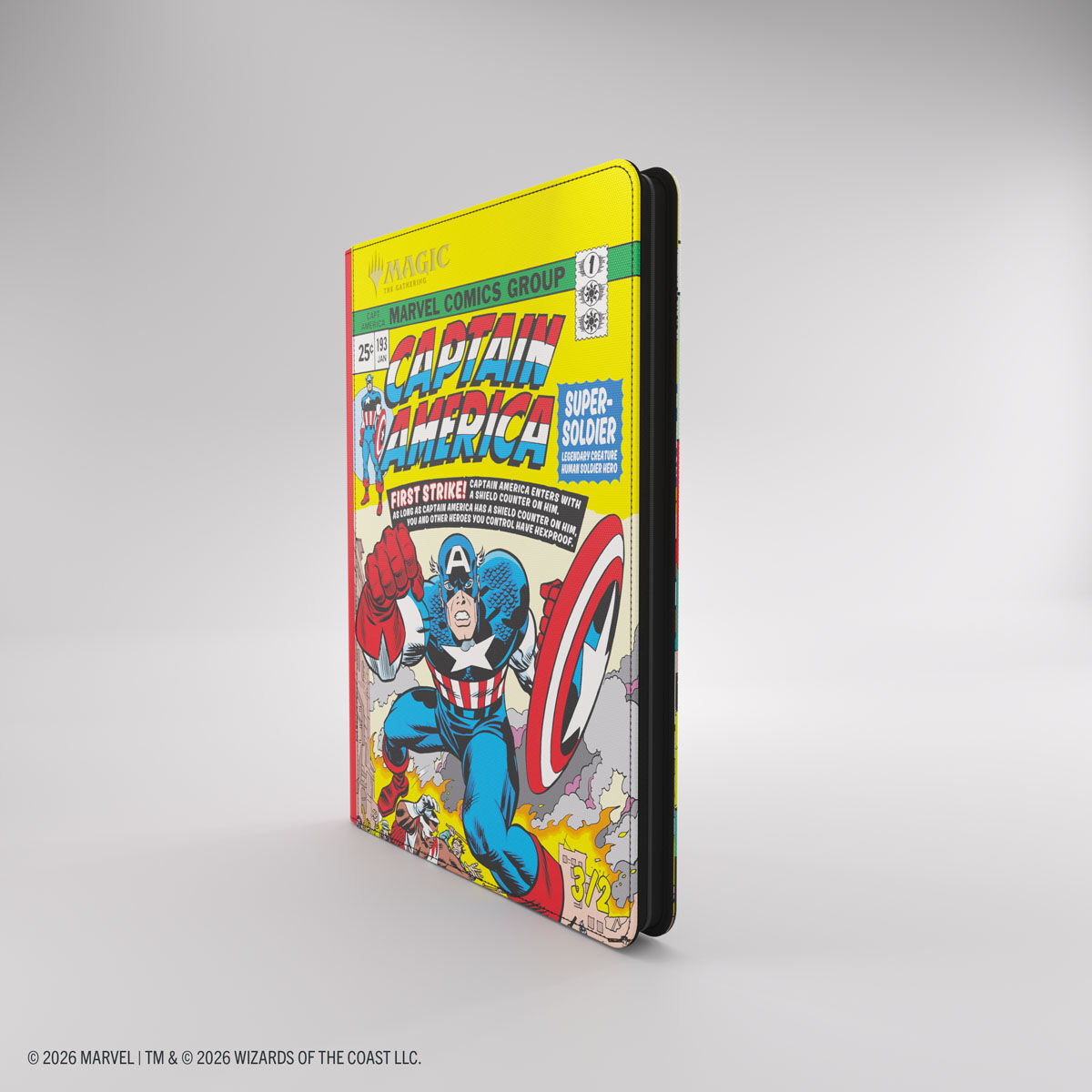 Gamegenic | Marvel Super Heroes - Captain America/Black Panther | Binder 18-Pocket