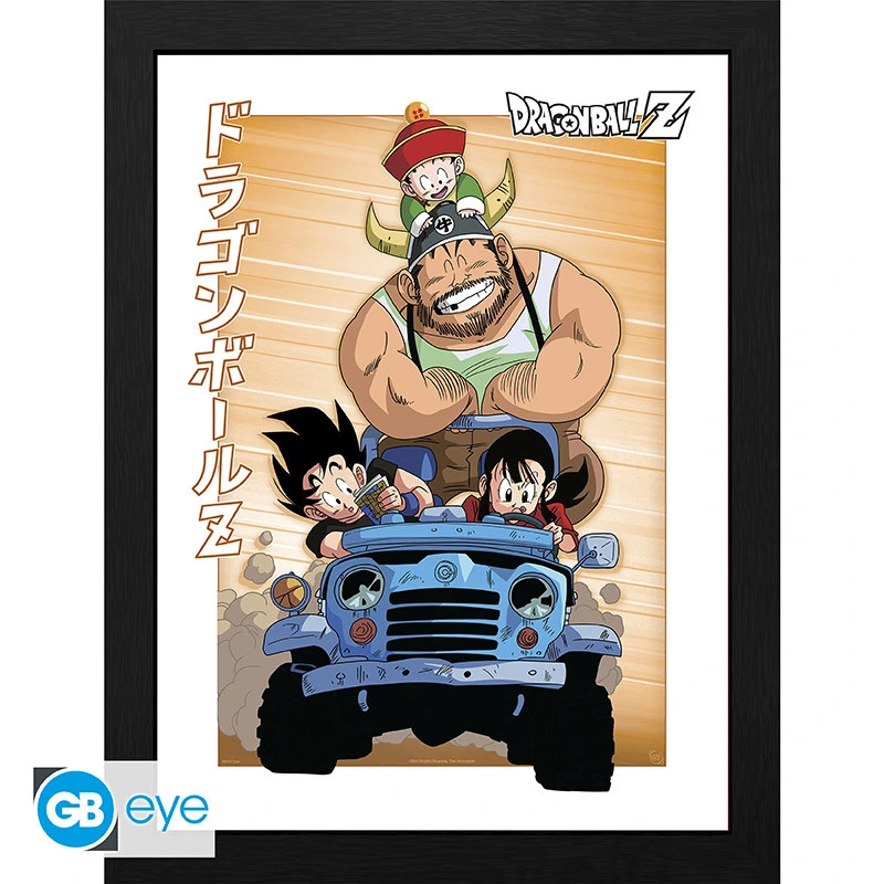 Dragon Ball | Framed Print (30 x 40cm) Family Road Trip | Print