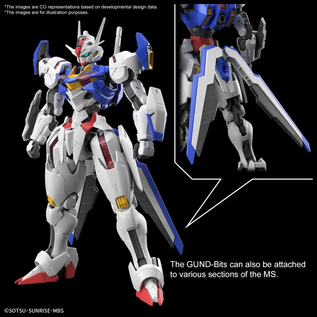 Bandai | Full Mechanics Gundam Aerial | The Witch from Mercury (1/100)