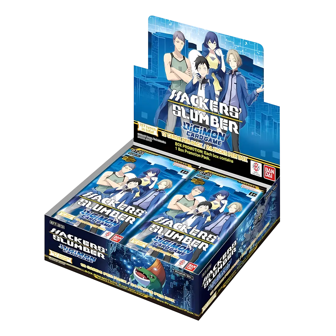 Digimon TCG: Hackers Slumber (BT-23) - Display (EN)