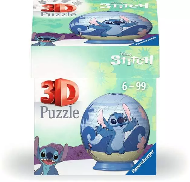 Ravensburger | Disney Stitch | 3D Puzzle-Ball