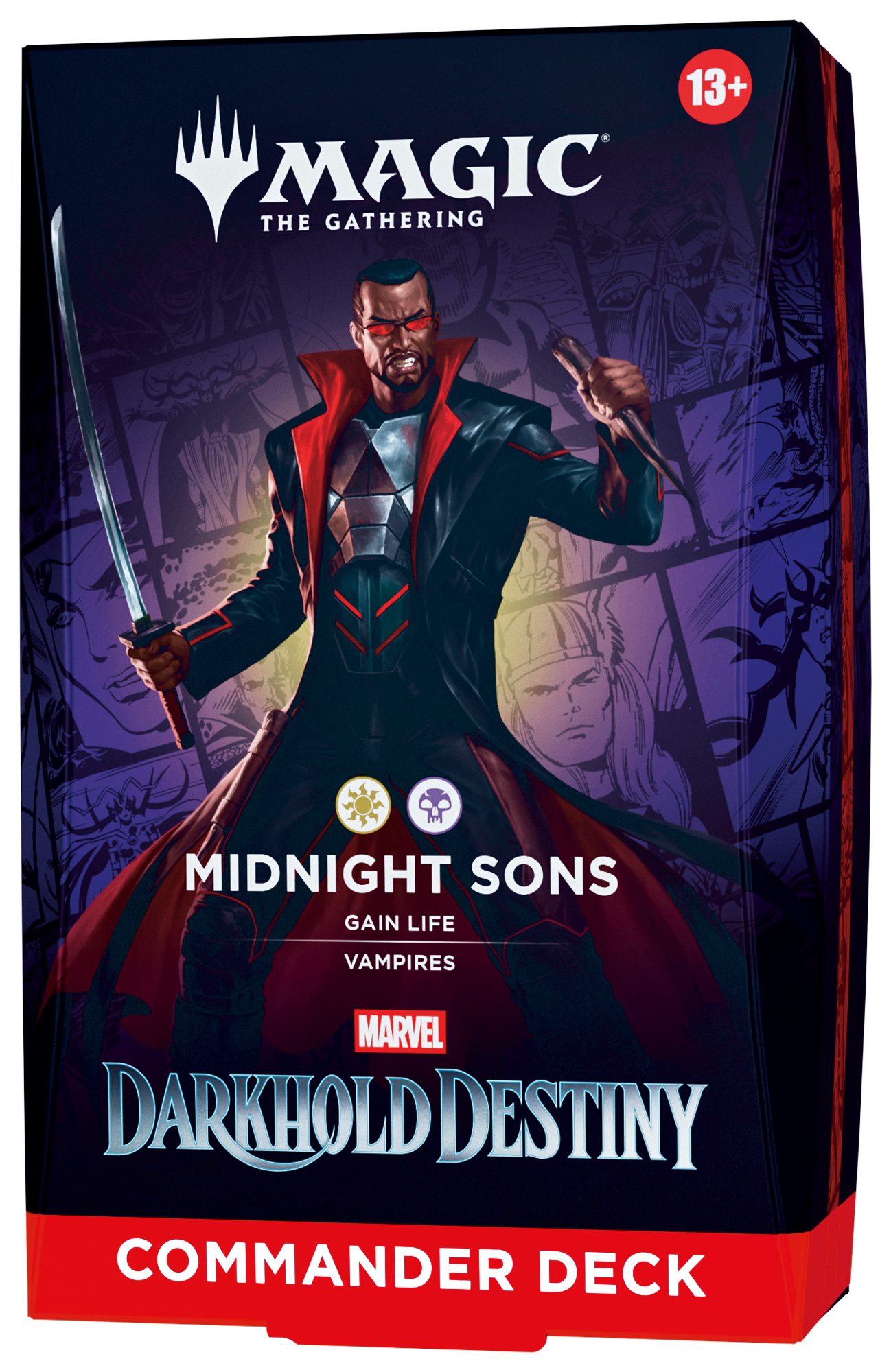 Magic: The Gathering | Marvel Darkhold Destiny | Commander Deck Display (4 Stk.) (EN)