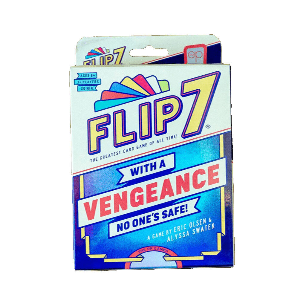 Usaopoly | Flip 7 with a Vengeance (EN) | Card Game