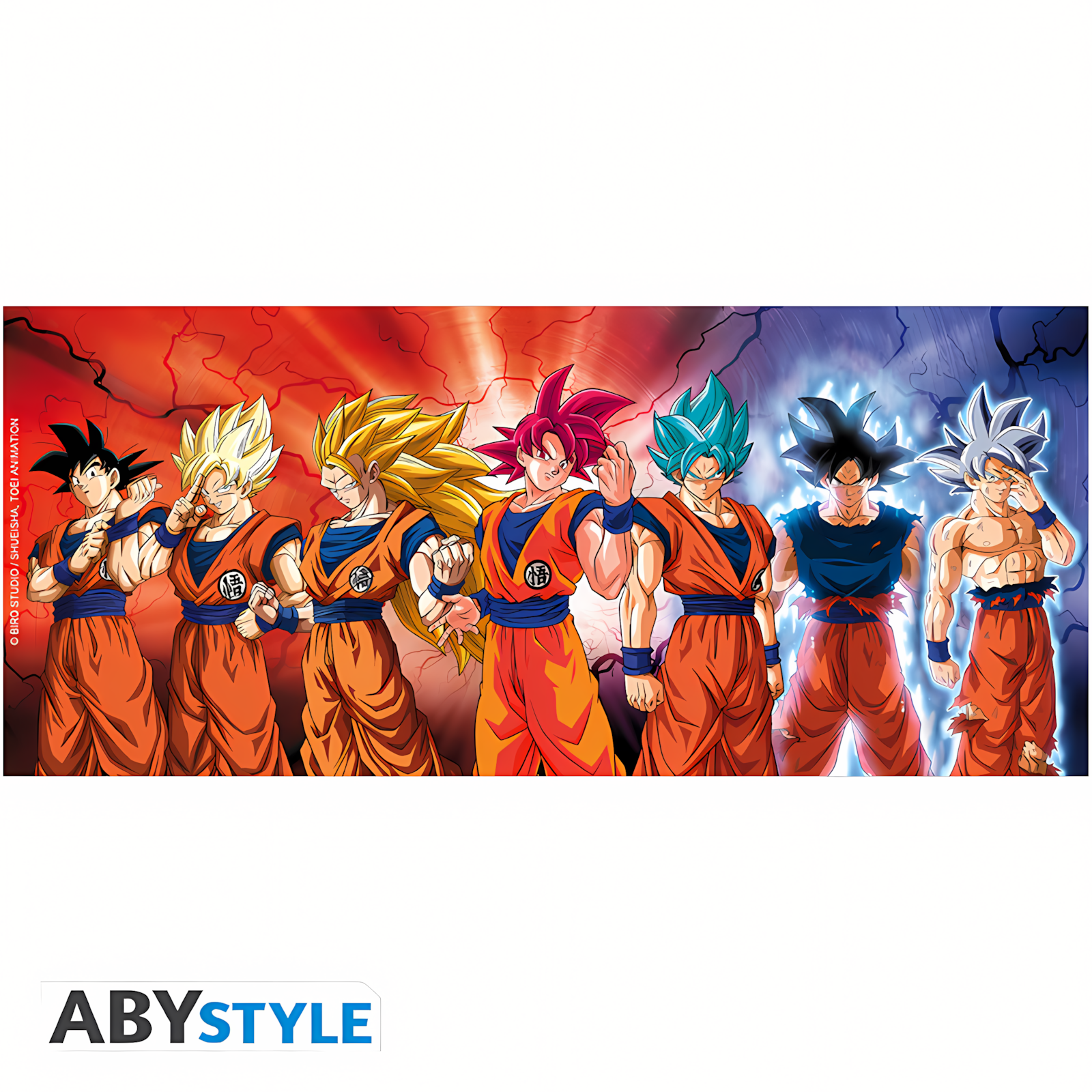 Abysse: Dragon Ball Super - Mug (320ml) - Son Goku Transformations