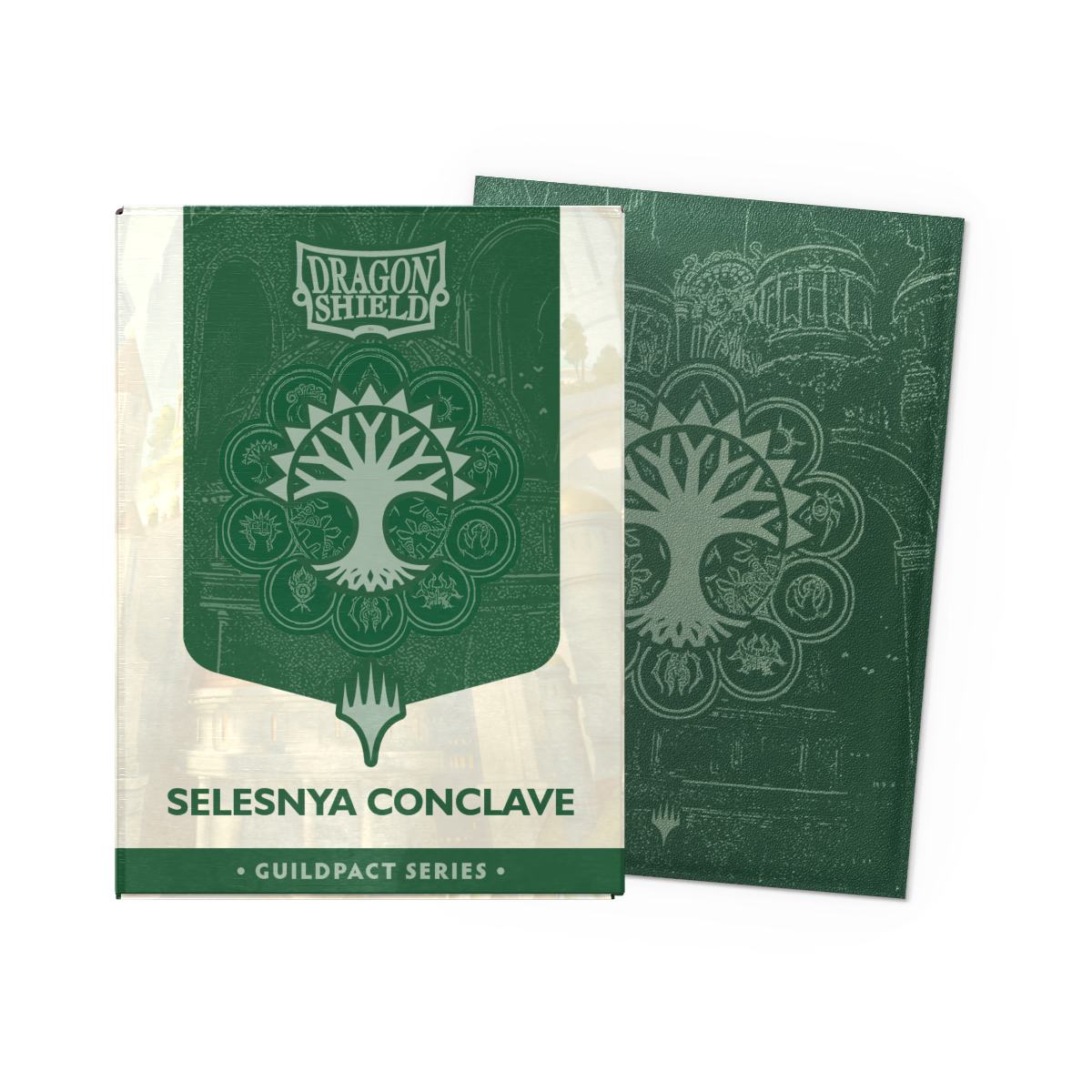 Dragon Shield X Magic: The Gathering | Selesnya Conclave | Standard Size Sleeves Guildpact Series