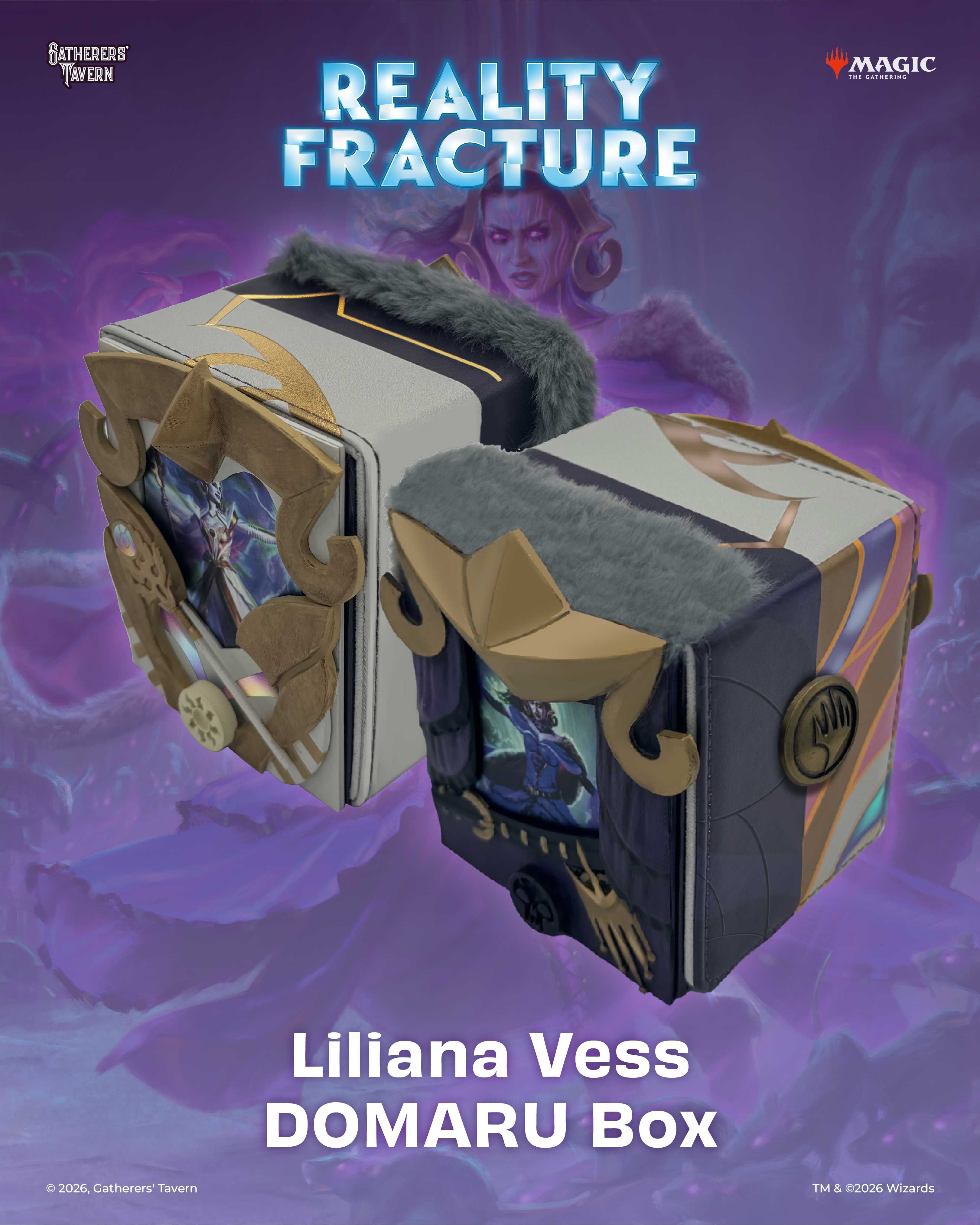 Gatherers' Tavern | Liliana Vess Fractured Reality | DOMARU Finest Deck Box