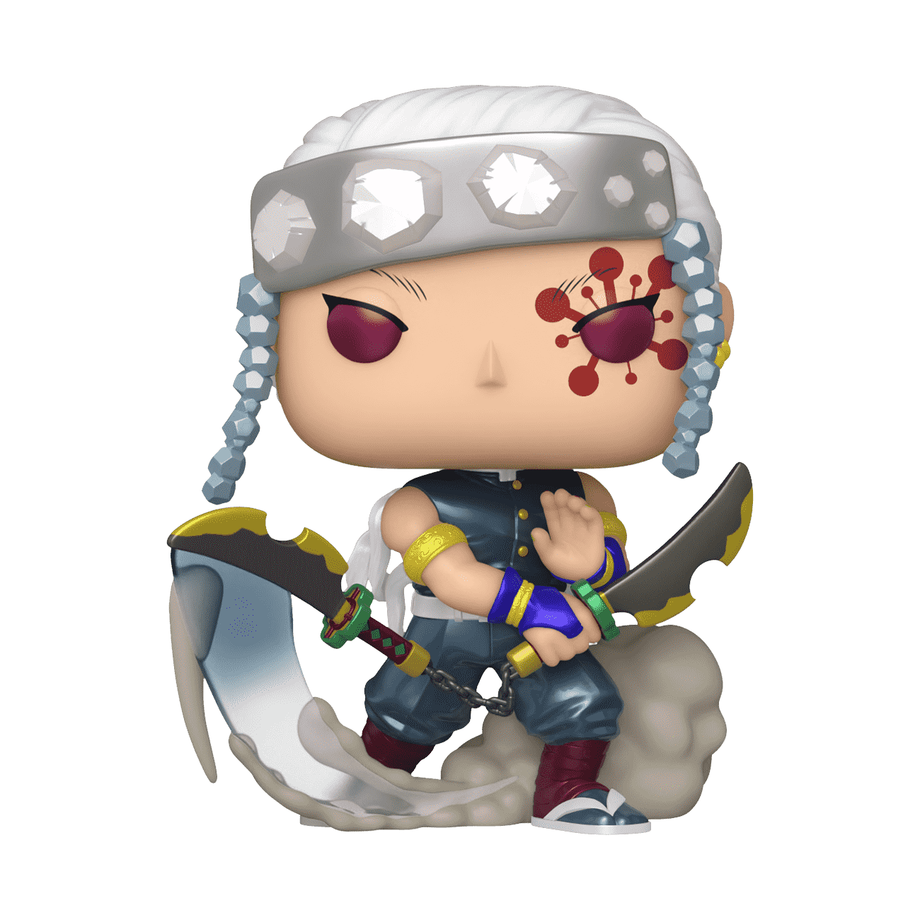 POP! Animation: Tengen Uzui with Nichirin Cleavers - Demon Slayer (CH)