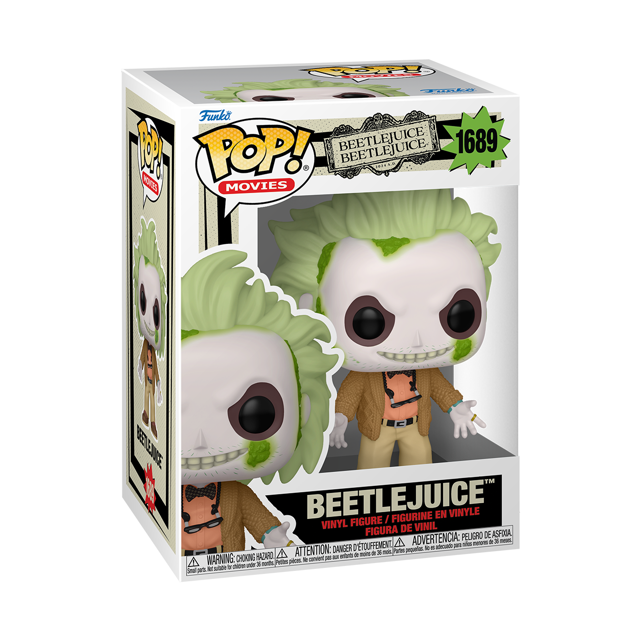 POP! Movies: Beetlejuice in Cardigan - Beetlejuice (CH)