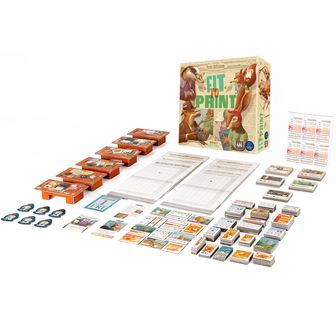 Alderac Ent.: Fit to Print - Board Games
