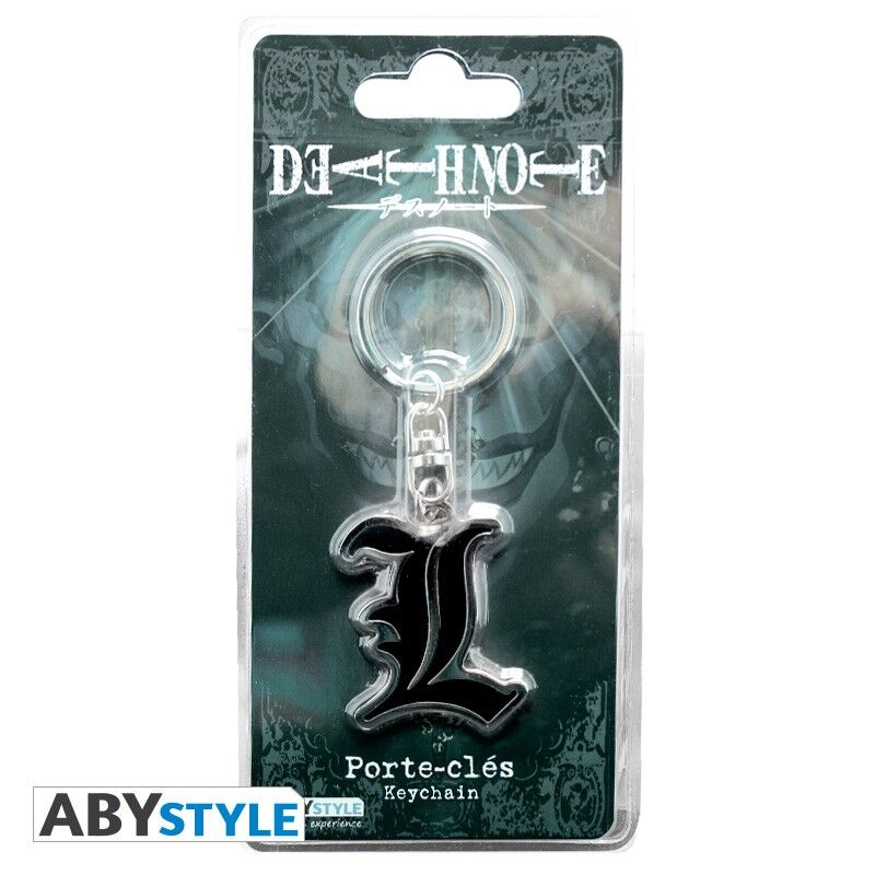 Abysse | L-Symbol Keychain | Death Note