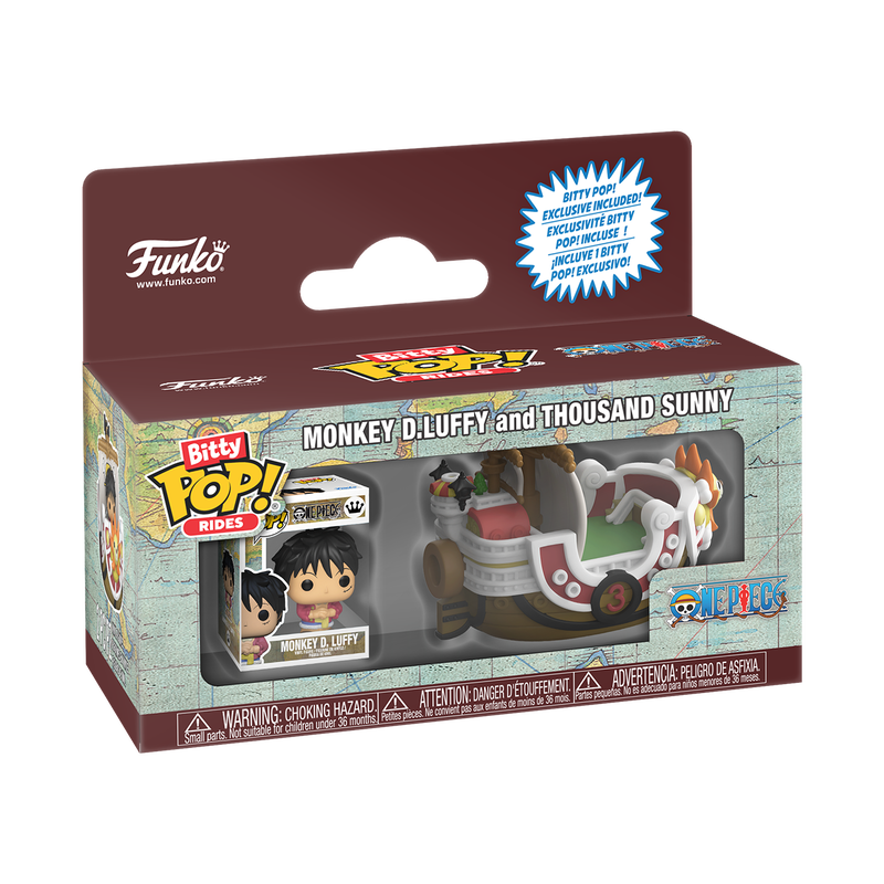 Bitty Pop! Ride | Rides Monkey D. Luffy and Thousand Sunny | One Piece