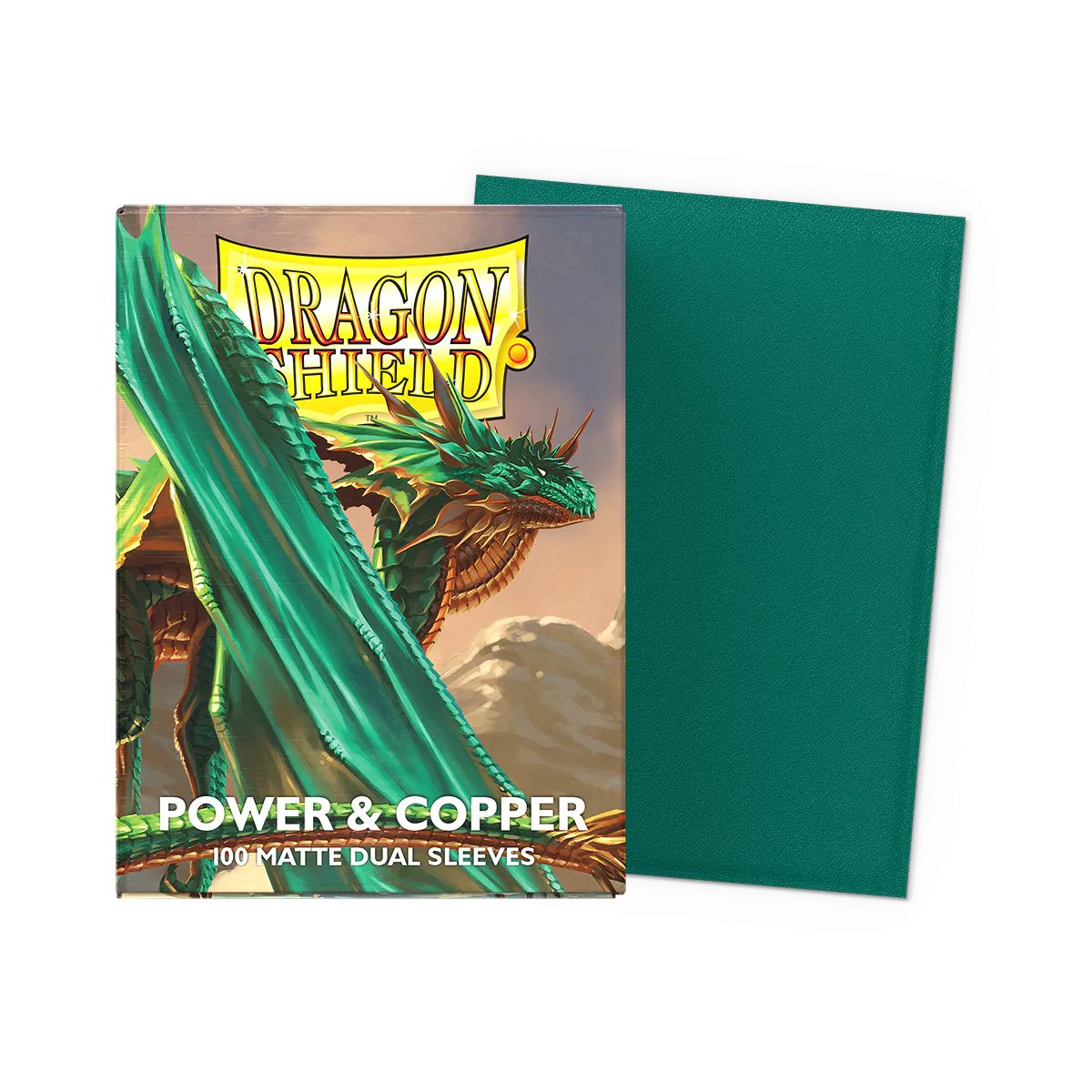 Dragon Shield: Power & Copper - Matte Dual Sleeves - Standard Size (4/8)