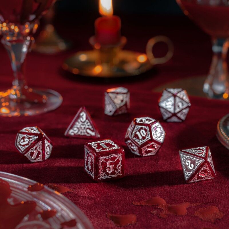 Q Workshop | Scarlet | Bloodsucker Dice Set