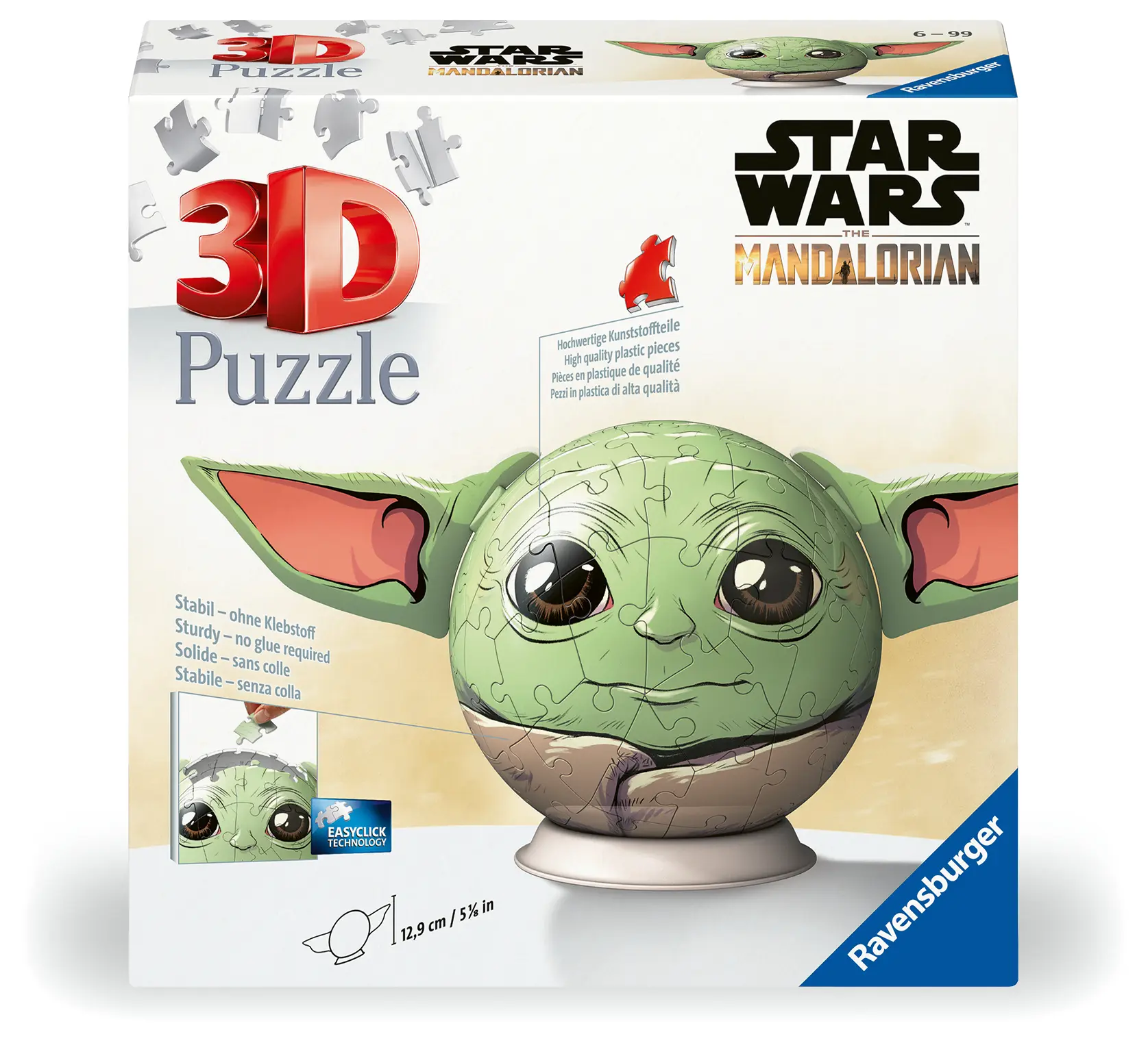 Ravensburger | The Mandalorian Grogu | 3D Puzzleball